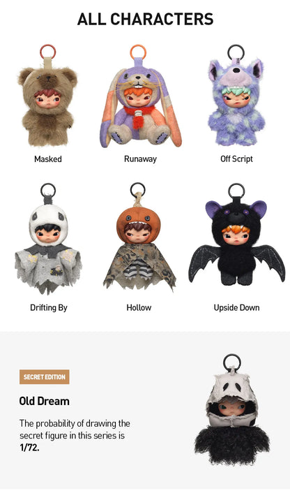 Hirono - After Dark Plush Doll Pendant series