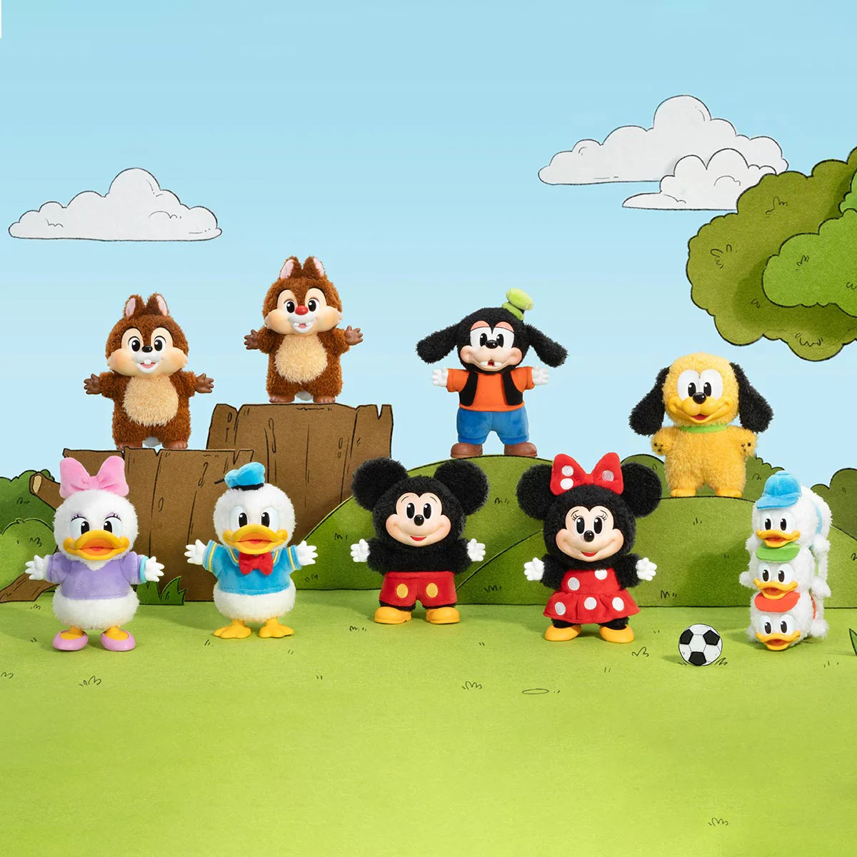 Mickey Mouse Family Cute Together series