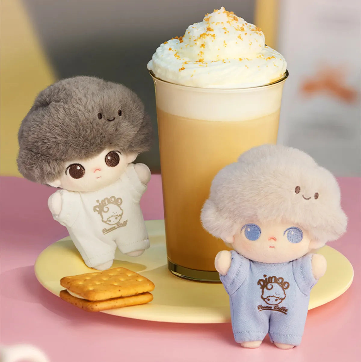 DIMOO Crush on Coffee Series - Plush Keychain Blind Box