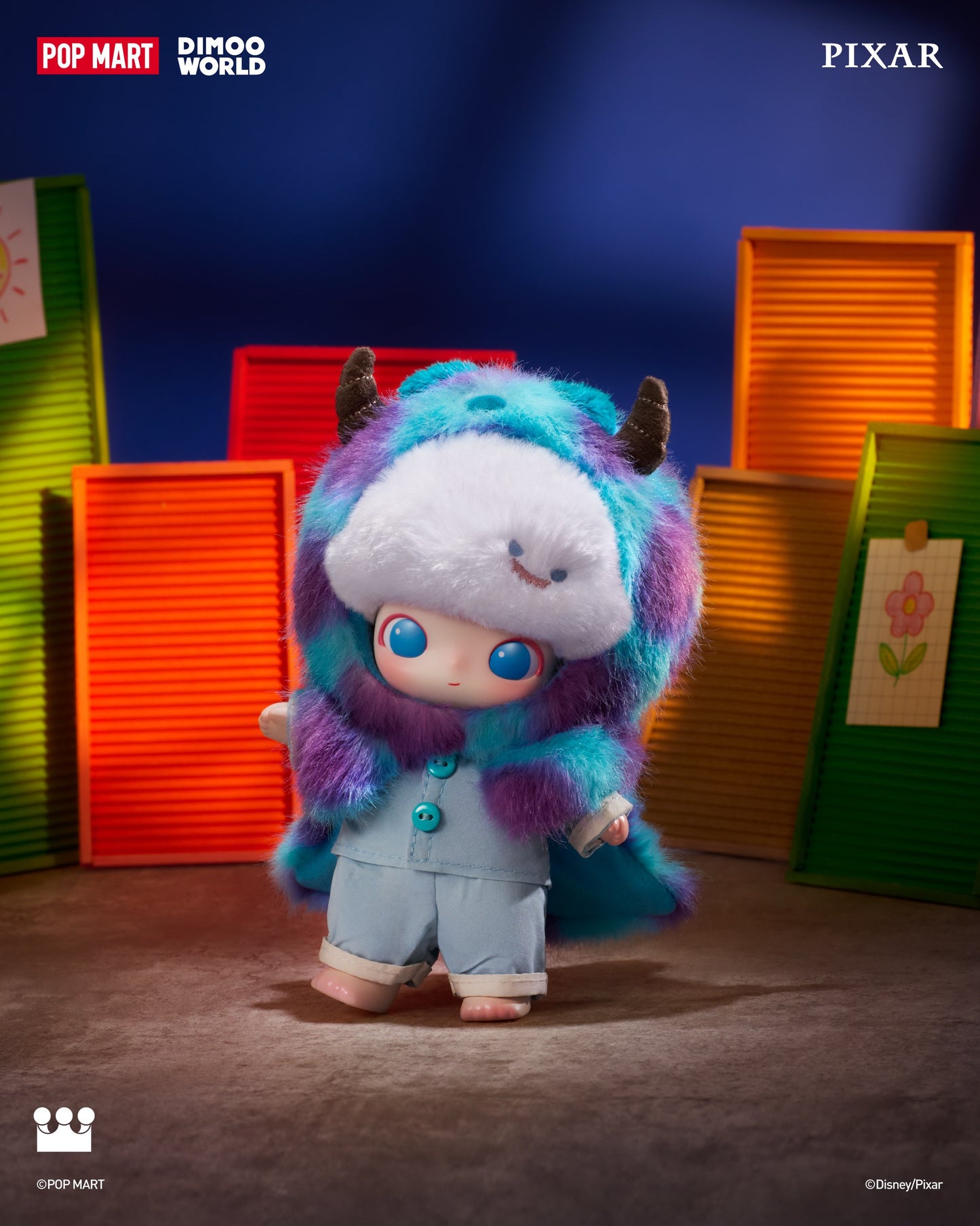 Dimoo x Pixar - Plush Pendant